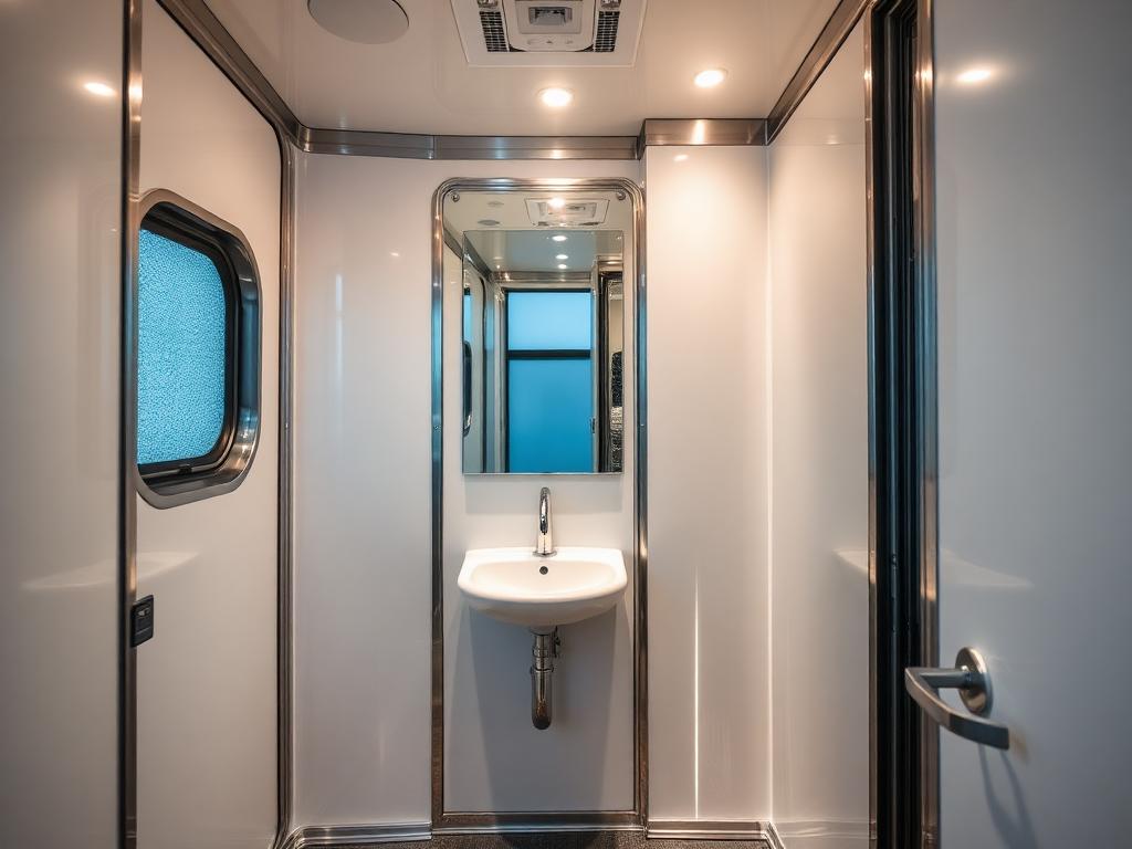 Luxury Restroom Trailers in West Des Moines, IA